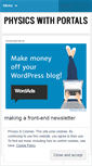 Mobile Screenshot of physicswithportals.com
